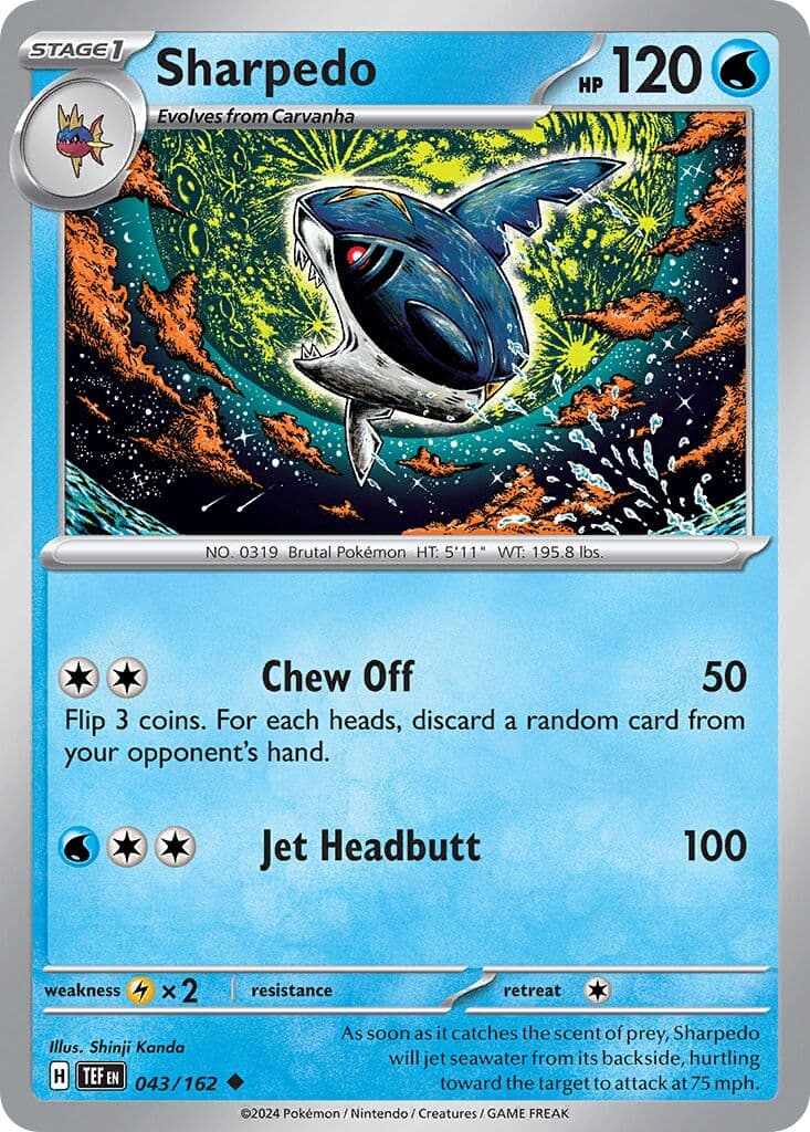Temporal Forces Pokemon card #043 - high resolution TCG trading card image