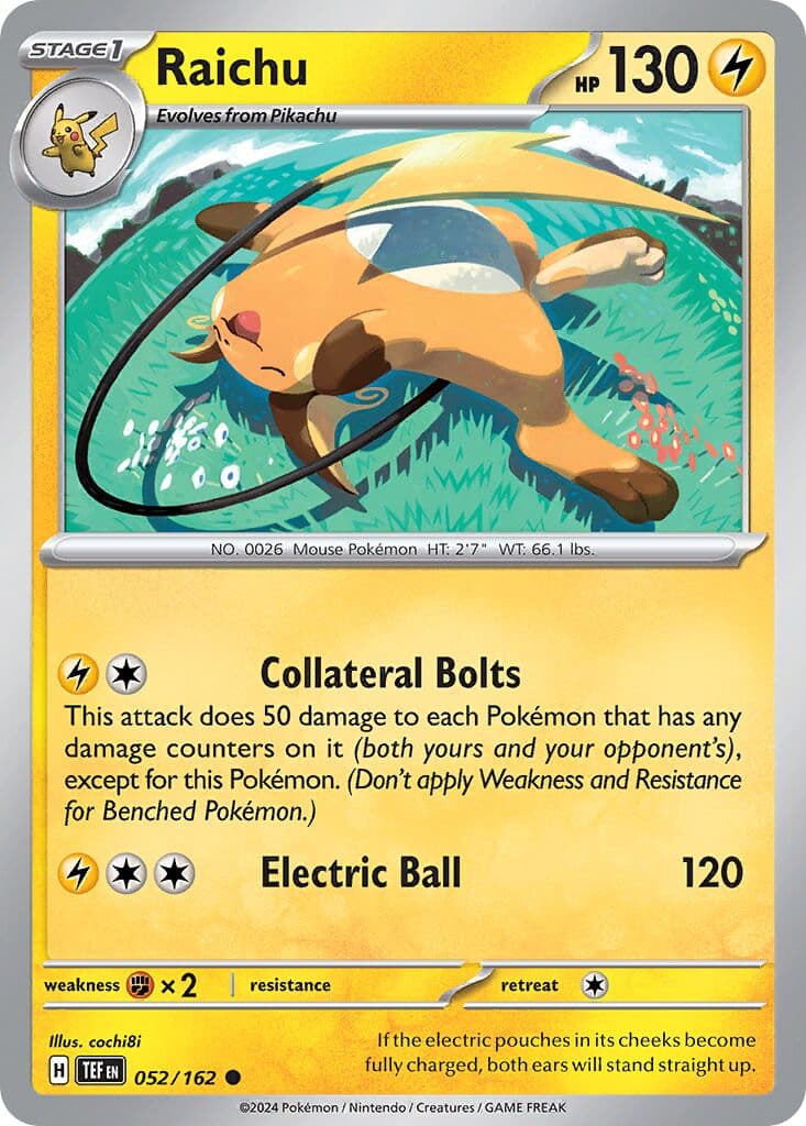 Temporal Forces Pokemon card #052 - high resolution TCG trading card image