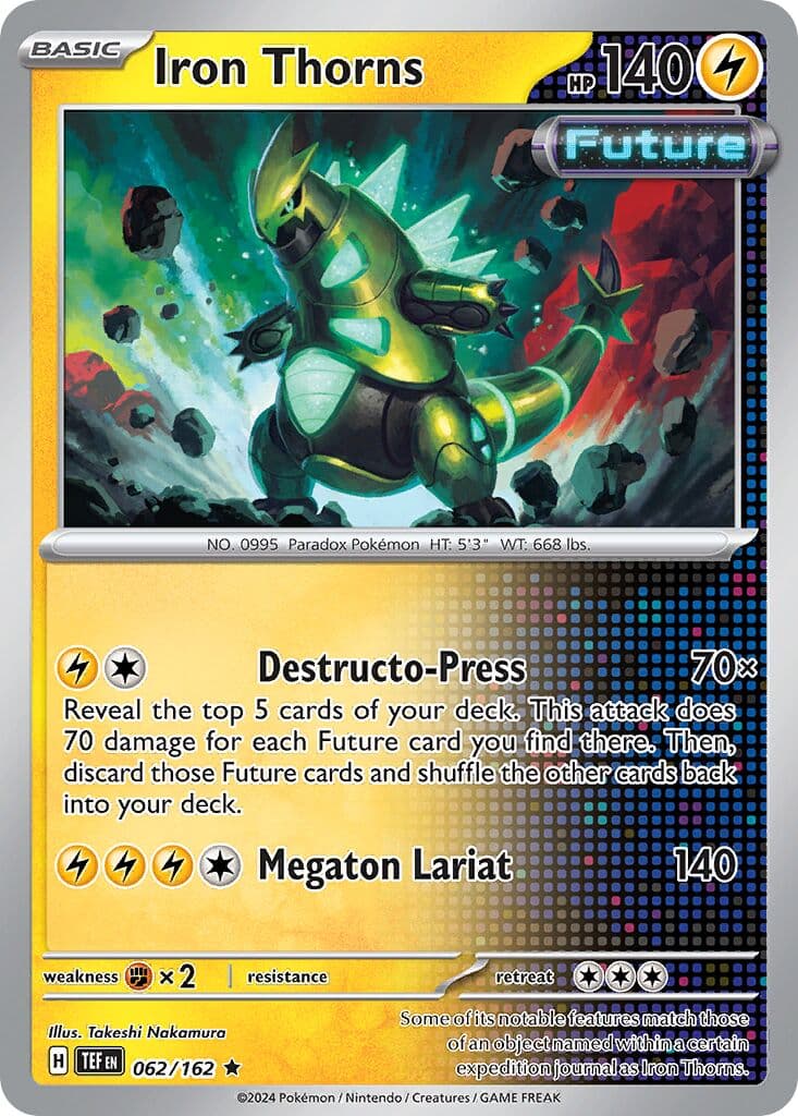 Temporal Forces Pokemon card #062 - high resolution TCG trading card image
