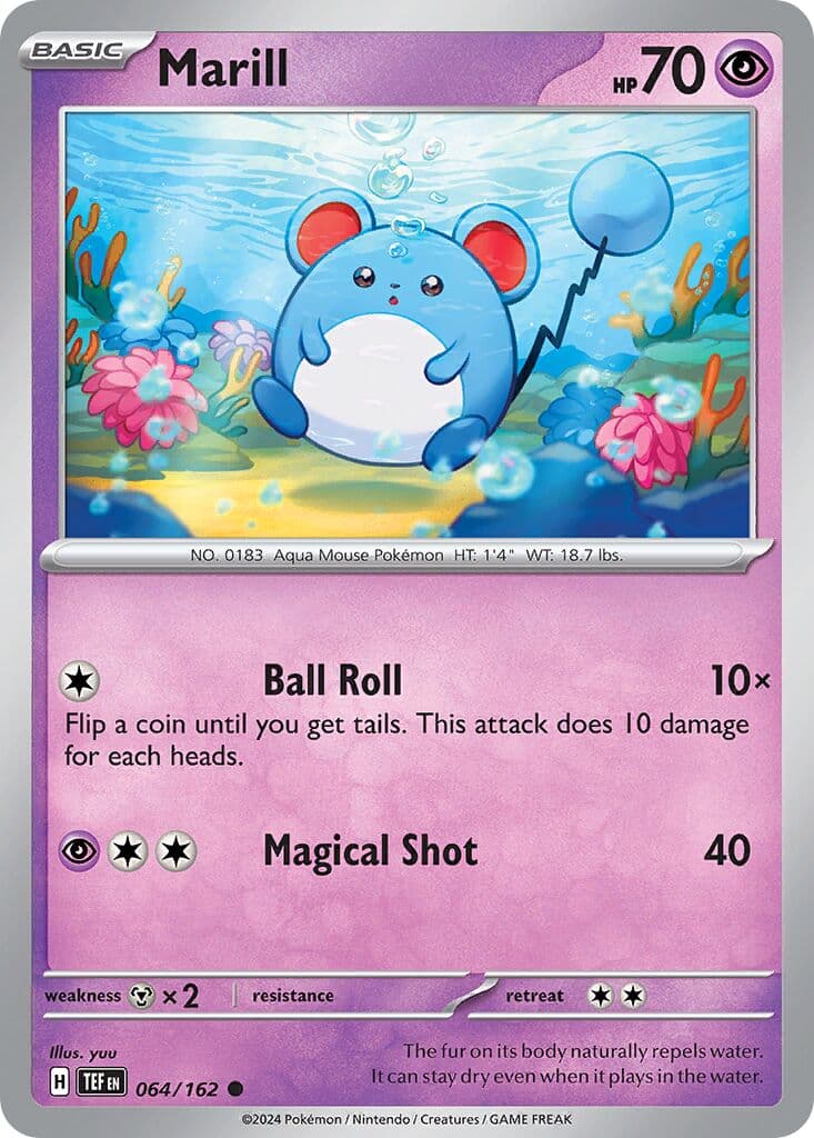 Temporal Forces Pokemon card #064 - high resolution TCG trading card image