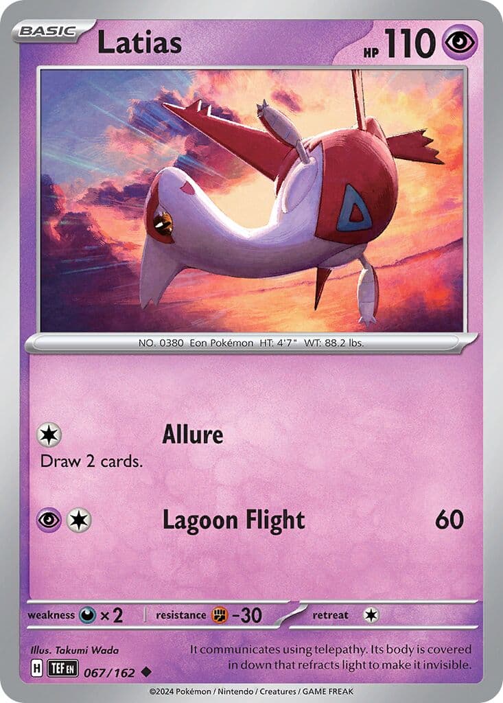 Temporal Forces Pokemon card #067 - high resolution TCG trading card image