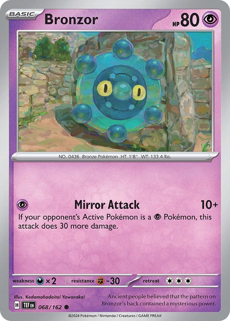 Temporal Forces Pokemon card #068 - high resolution TCG trading card image