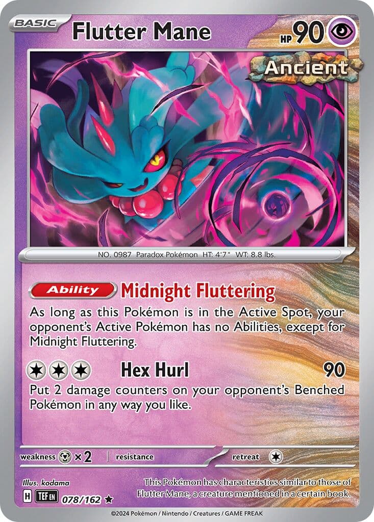 Temporal Forces Pokemon card #078 - high resolution TCG trading card image