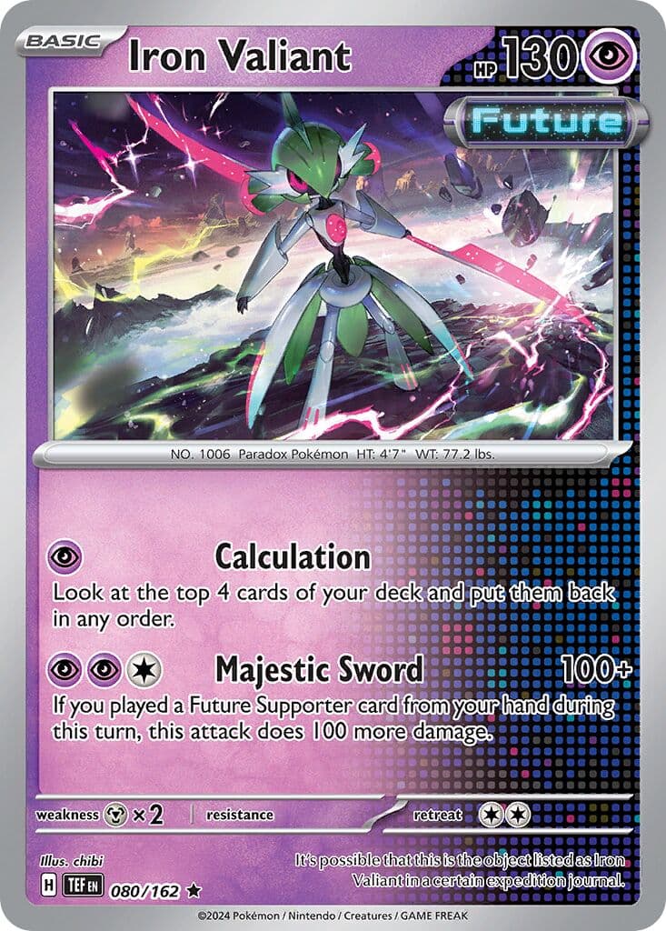 Temporal Forces Pokemon card #080 - high resolution TCG trading card image