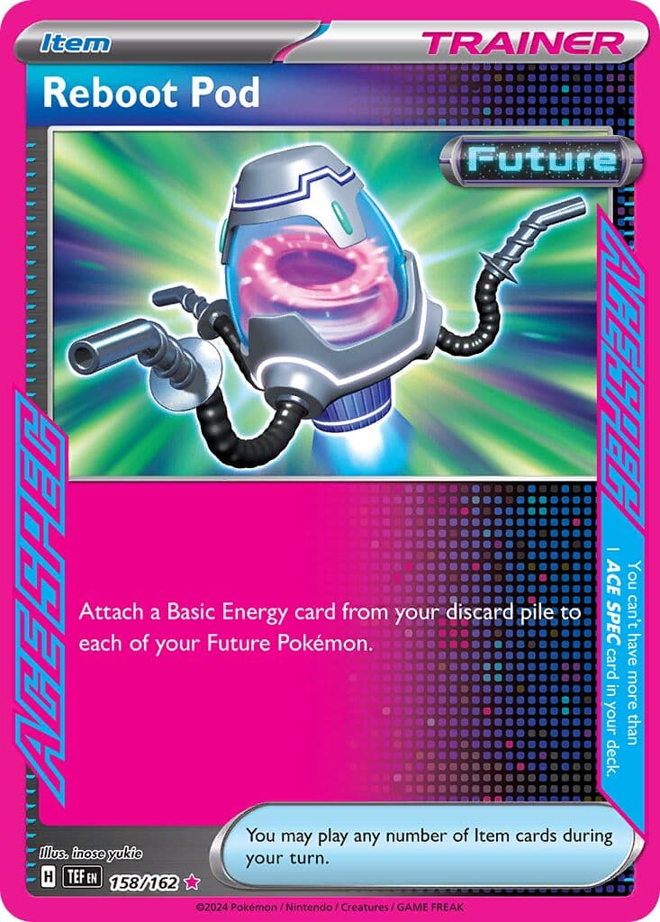Temporal Forces Pokemon card #158 - high resolution TCG trading card image