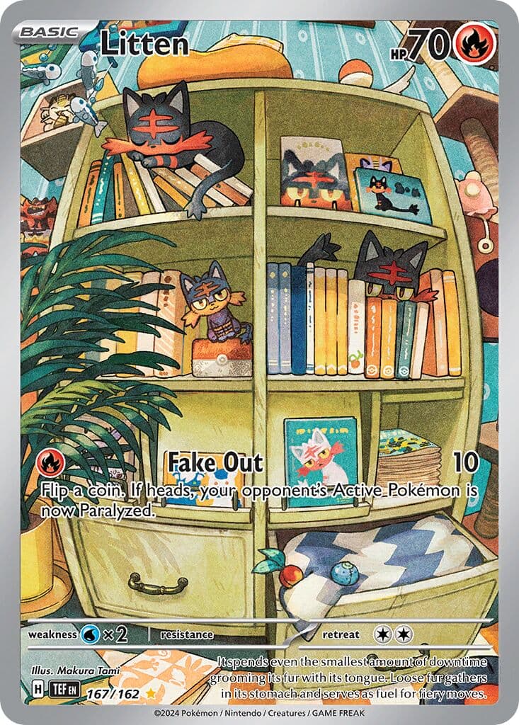 Temporal Forces Pokemon card #167 - high resolution TCG trading card image