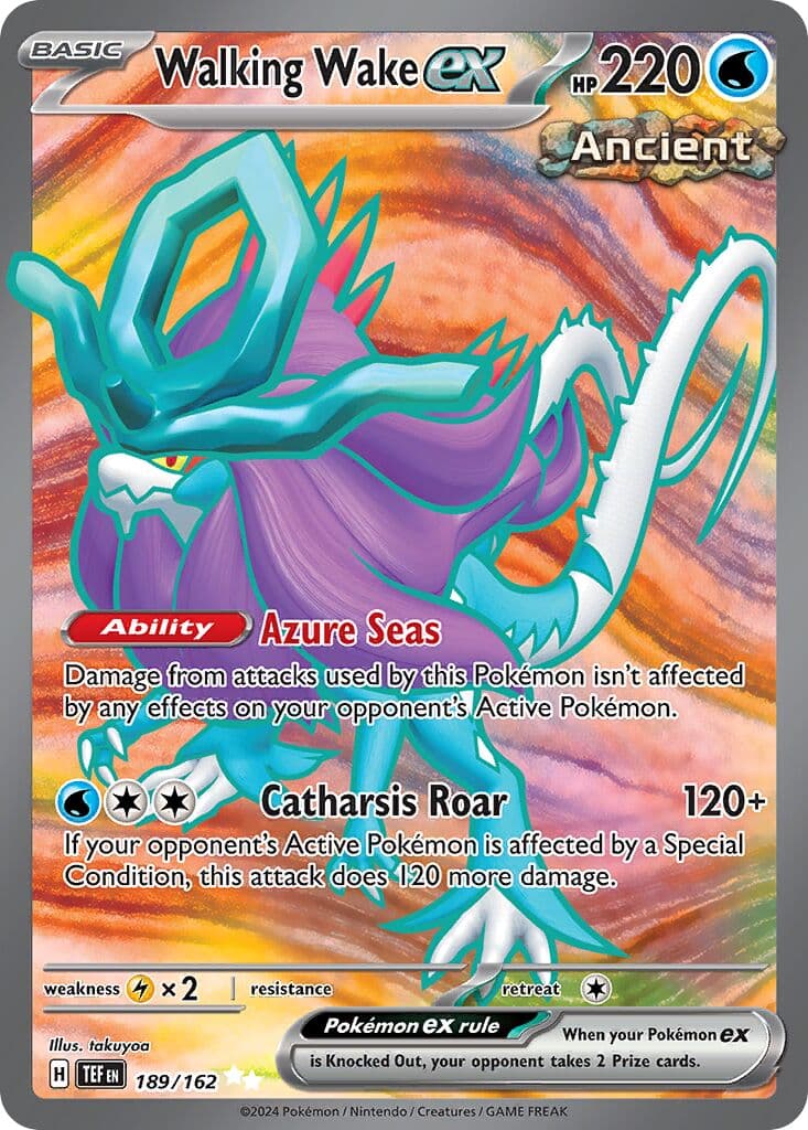 Temporal Forces Pokemon card #189 - high resolution TCG trading card image