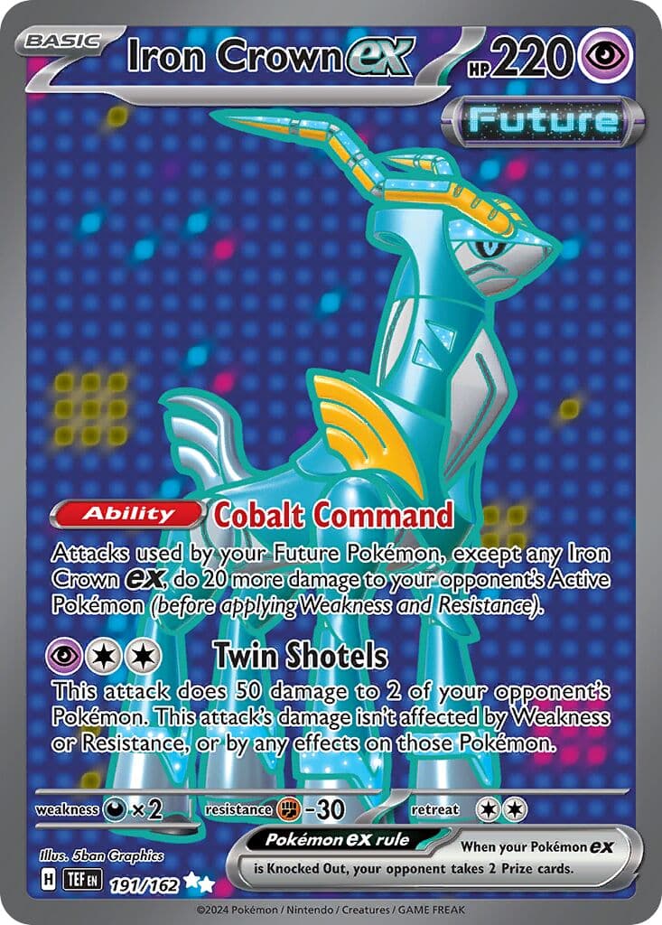 Temporal Forces Pokemon card #191 - high resolution TCG trading card image