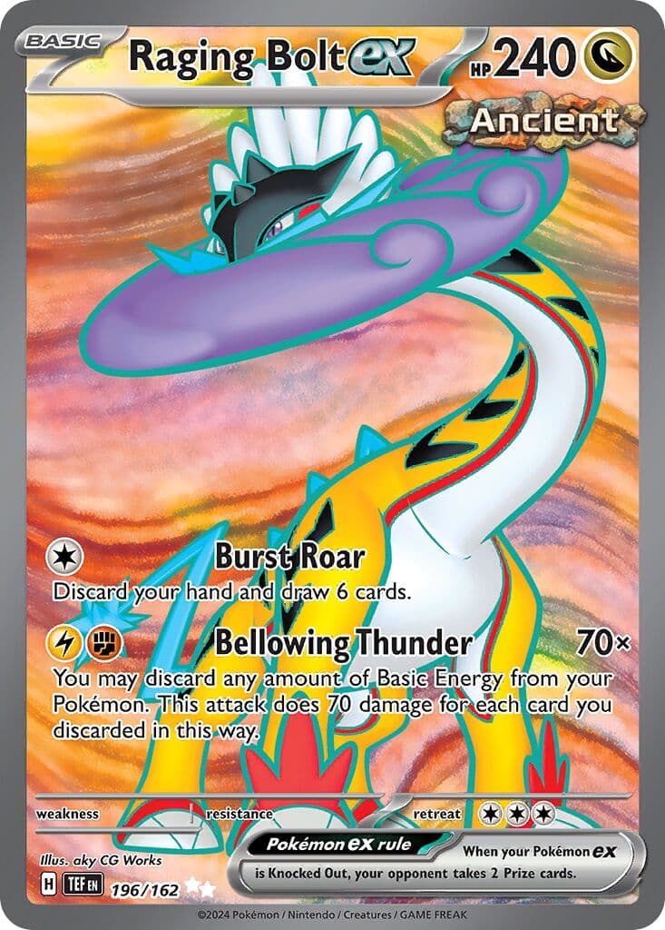 Temporal Forces Pokemon card #196 - high resolution TCG trading card image