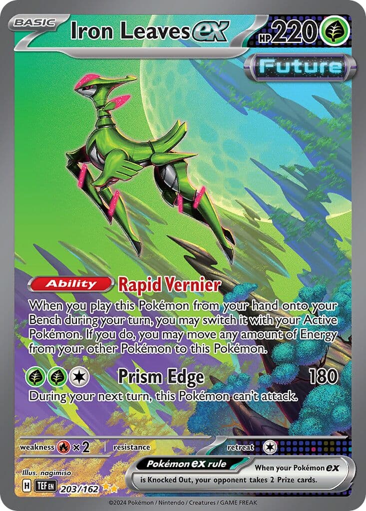 Temporal Forces Pokemon card #203 - high resolution TCG trading card image