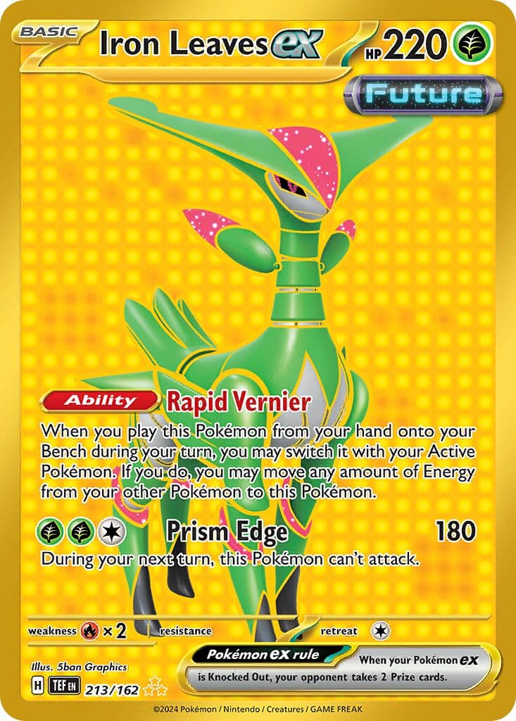 Temporal Forces Pokemon card #213 - high resolution TCG trading card image