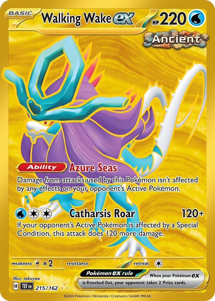 Temporal Forces Pokemon card #215 - high resolution TCG trading card image