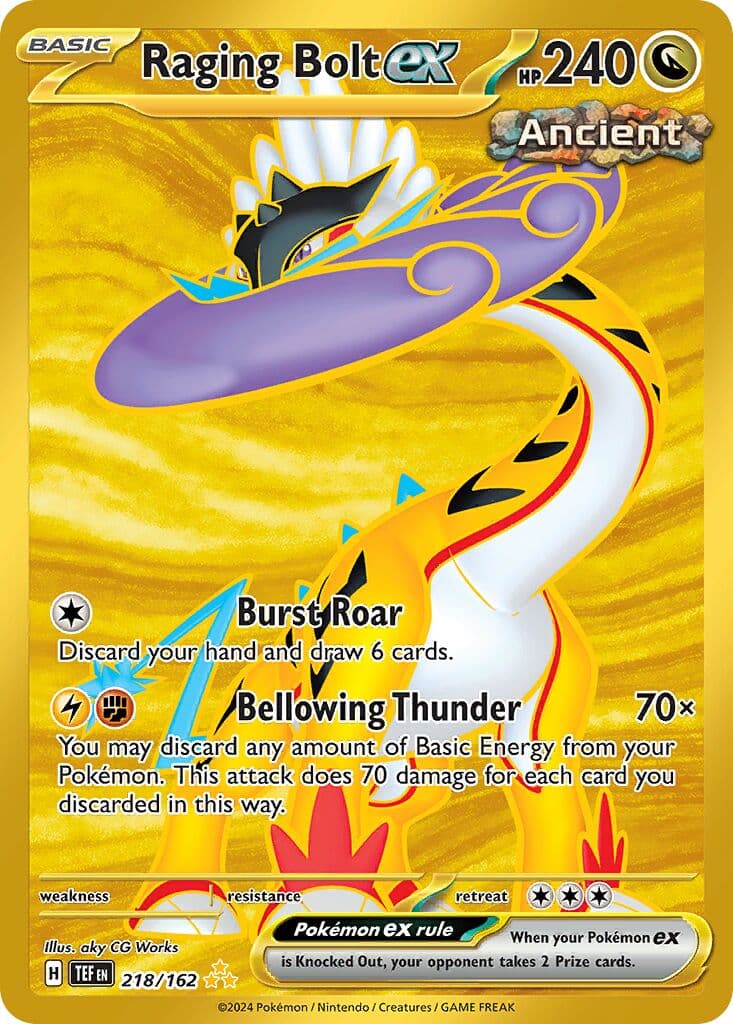 Temporal Forces Pokemon card #218 - high resolution TCG trading card image
