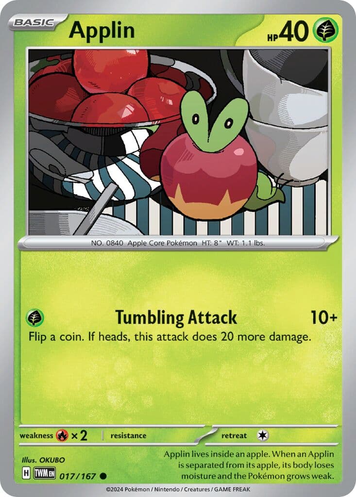 Twilight Masquerade Pokemon card #017 - high resolution TCG trading card image