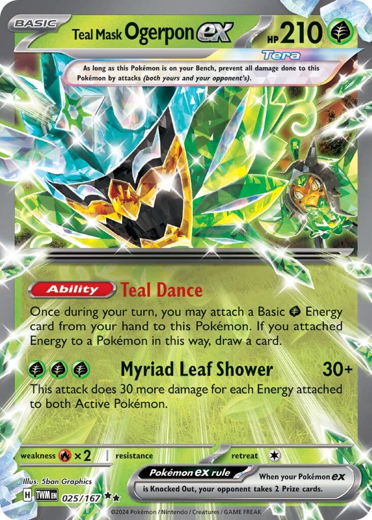 Twilight Masquerade Pokemon card #025 - high resolution TCG trading card image
