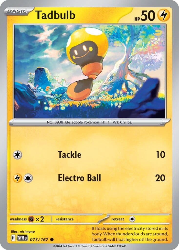 Twilight Masquerade Pokemon card #073 - high resolution TCG trading card image