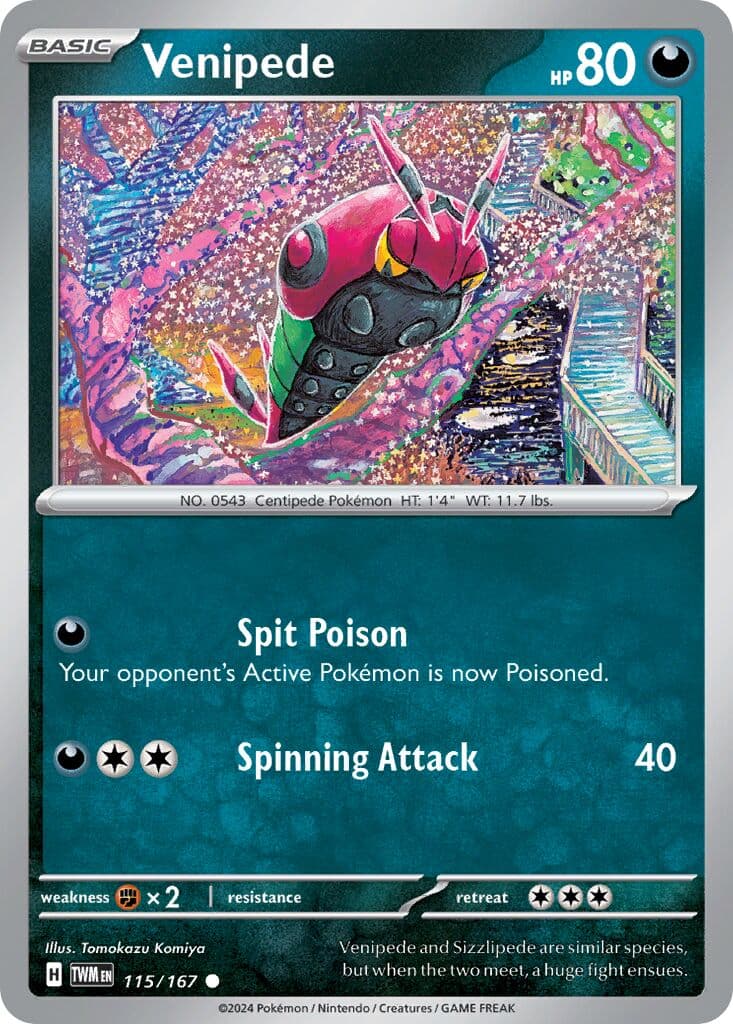Twilight Masquerade Pokemon card #115 - high resolution TCG trading card image