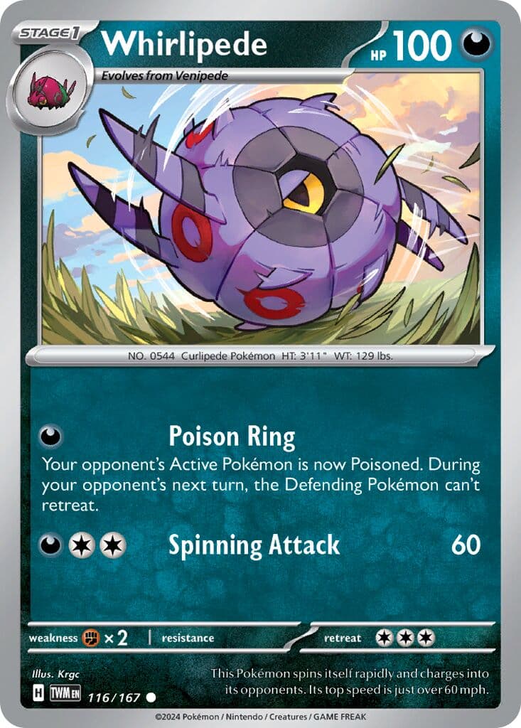 Twilight Masquerade Pokemon card #116 - high resolution TCG trading card image