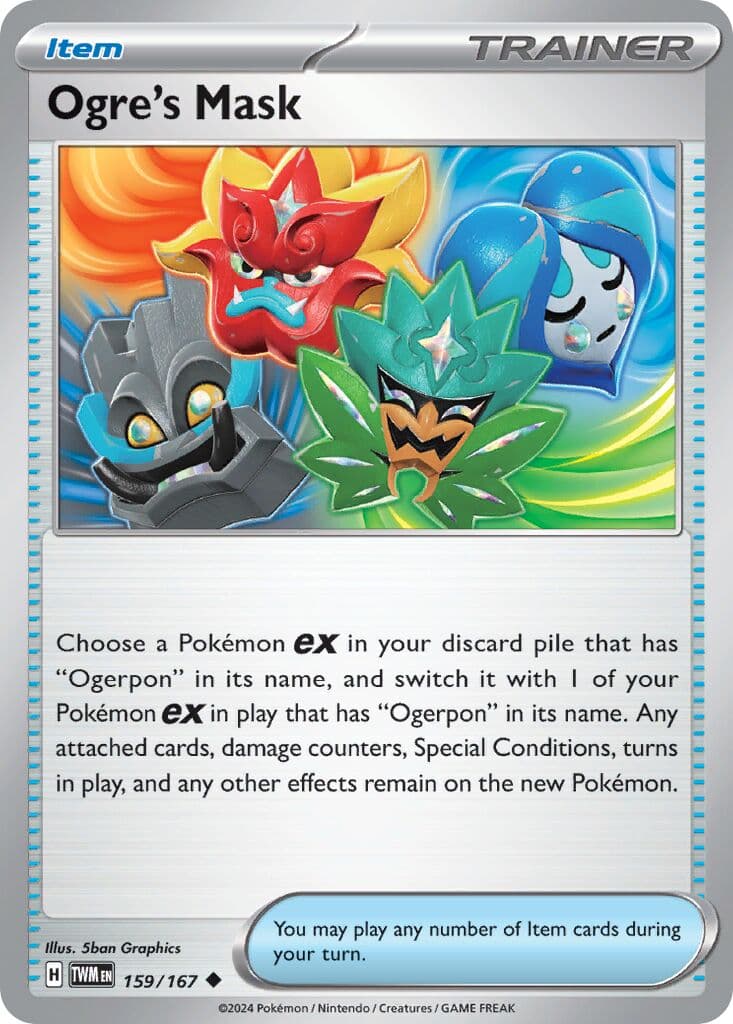 Twilight Masquerade Pokemon card #159 - high resolution TCG trading card image