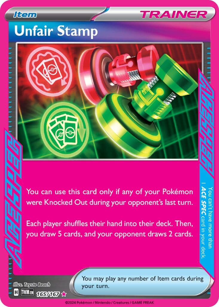 Twilight Masquerade Pokemon card #165 - high resolution TCG trading card image