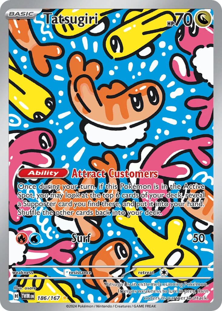 Twilight Masquerade Pokemon card #186 - high resolution TCG trading card image