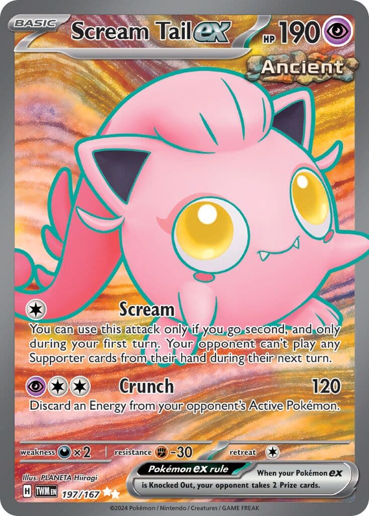 Twilight Masquerade Pokemon card #197 - high resolution TCG trading card image