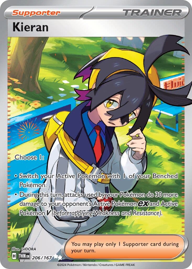 Twilight Masquerade Pokemon card #206 - high resolution TCG trading card image